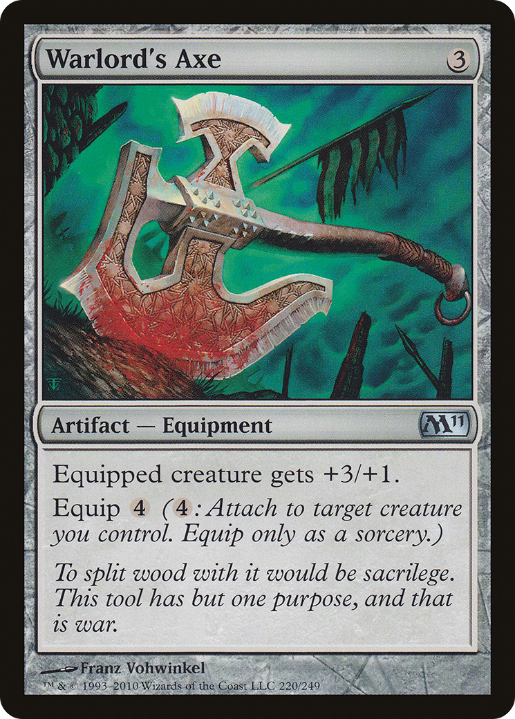 Warlord's Axe (M11-220) - Magic 2011