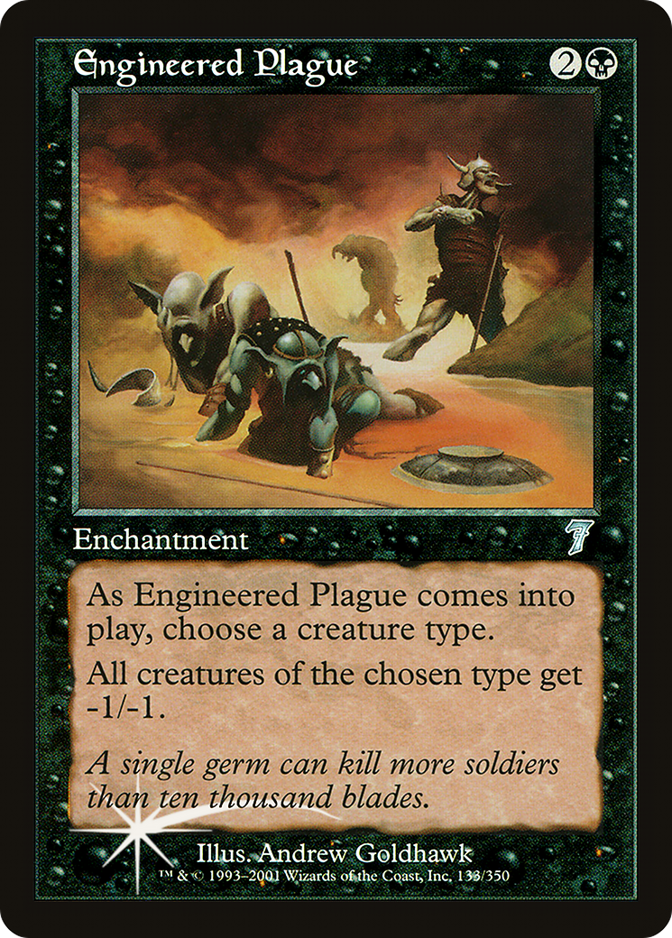 Engineered Plague (7ED-133) - 7th Edition