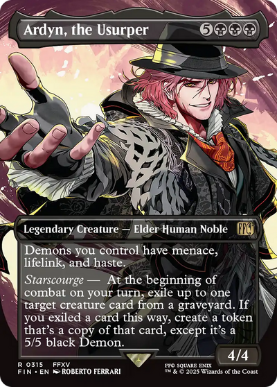 Ardyn, the Usurper (FIN-315) - FINAL FANTASY (Borderless) Foil