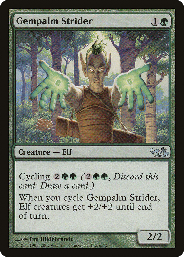 Gempalm Strider (EVG-006) - Duel Decks: Elves vs. Goblins