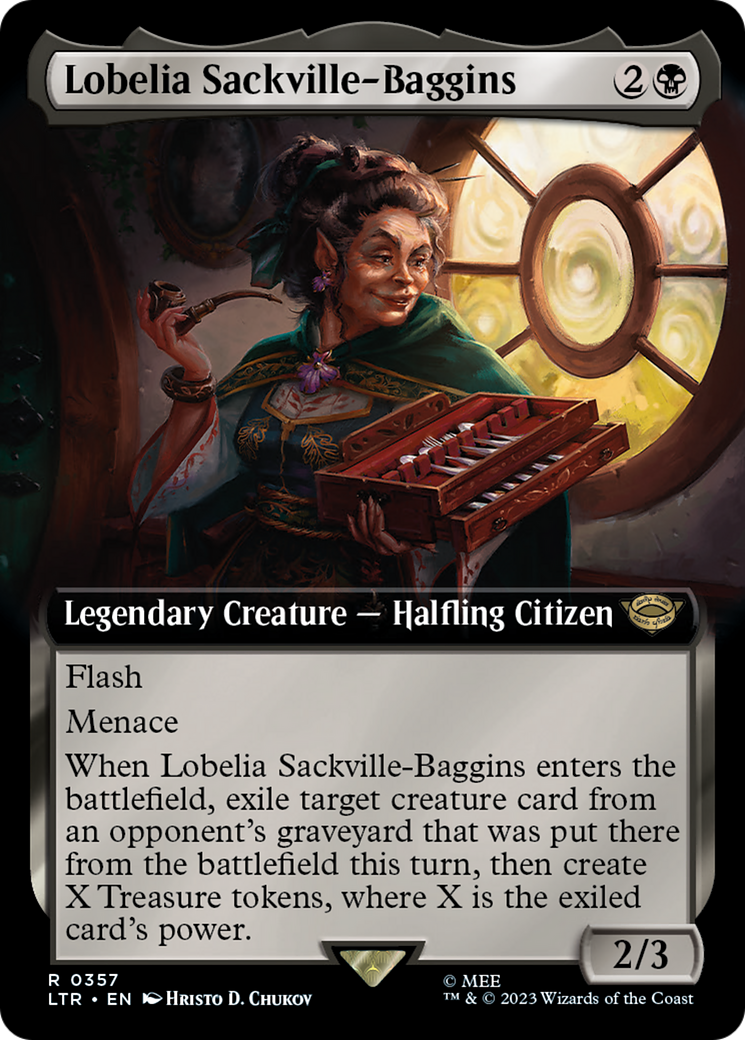 Lobelia Sackville-Baggins (Extended Art) (LTR-357) - The Lord of the Rings: Tales of Middle-earth: (Extended Art)