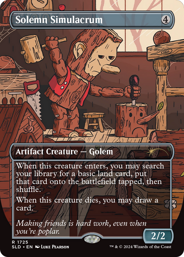 Solemn Simulacrum (1725) (SLD-1725) - Secret Lair Drop (Borderless)