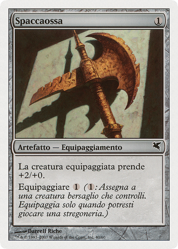 Bonesplitter (Italian) - "Spaccaossa" (L40) (PSAL-L40) - Salvat 2005