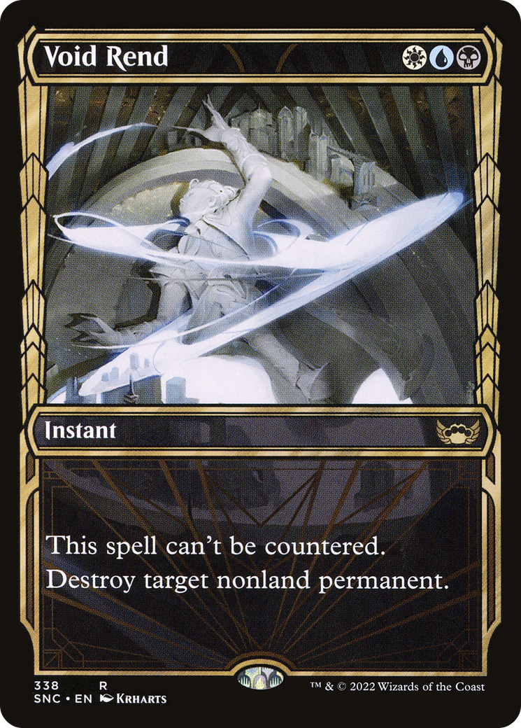 Void Rend (Showcase) (SNC-338) - Streets of New Capenna: (Showcase) Foil