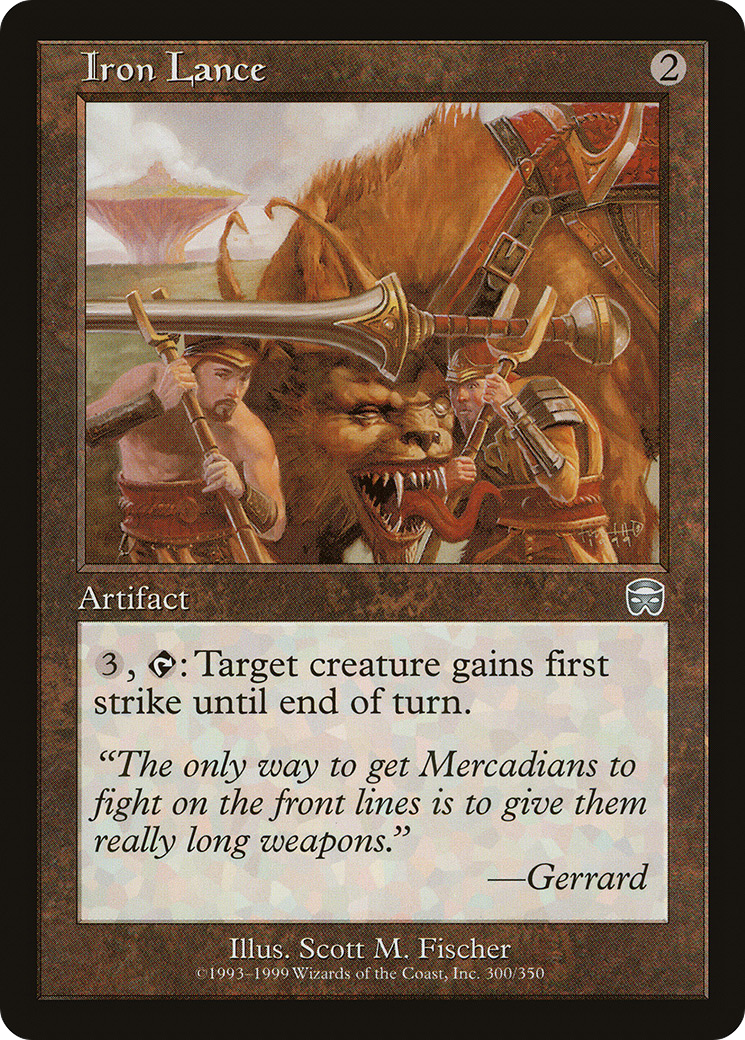 Iron Lance (MMQ-300) - Mercadian Masques