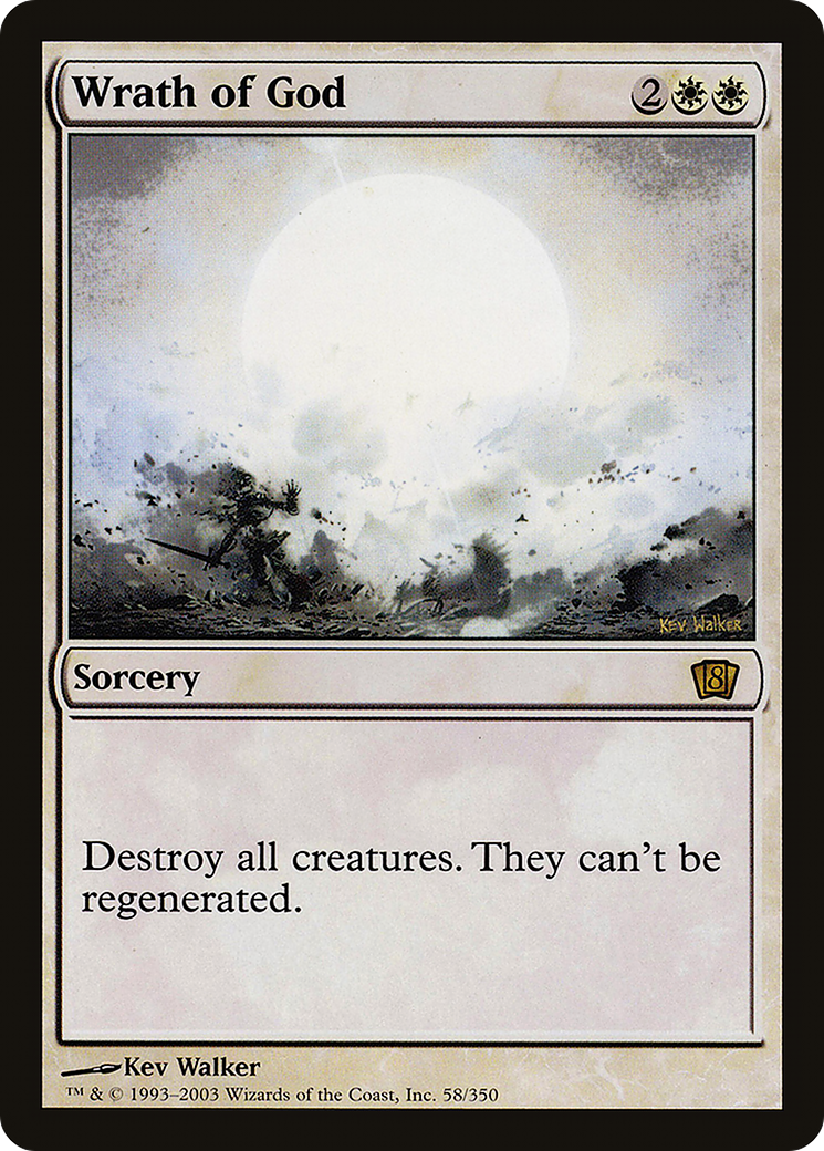 Wrath of God (8ED-058) - 8th Edition