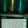 Disorienting Choice (Extended Art) [Duskmourn: House of Horror Commander]