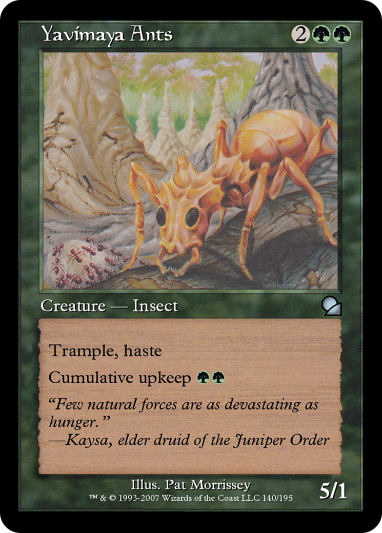 Yavimaya Ants (ME1-140) - Masters Edition