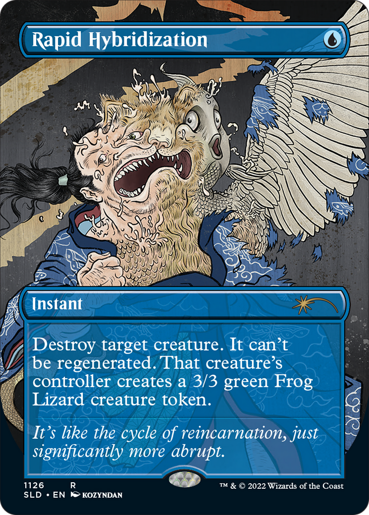 Rapid Hybridization (SLD-1126) - Secret Lair Drop (Borderless) Foil