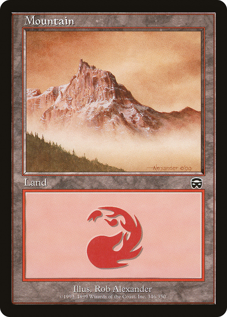 Mountain (346) (MMQ-346) - Mercadian Masques Foil