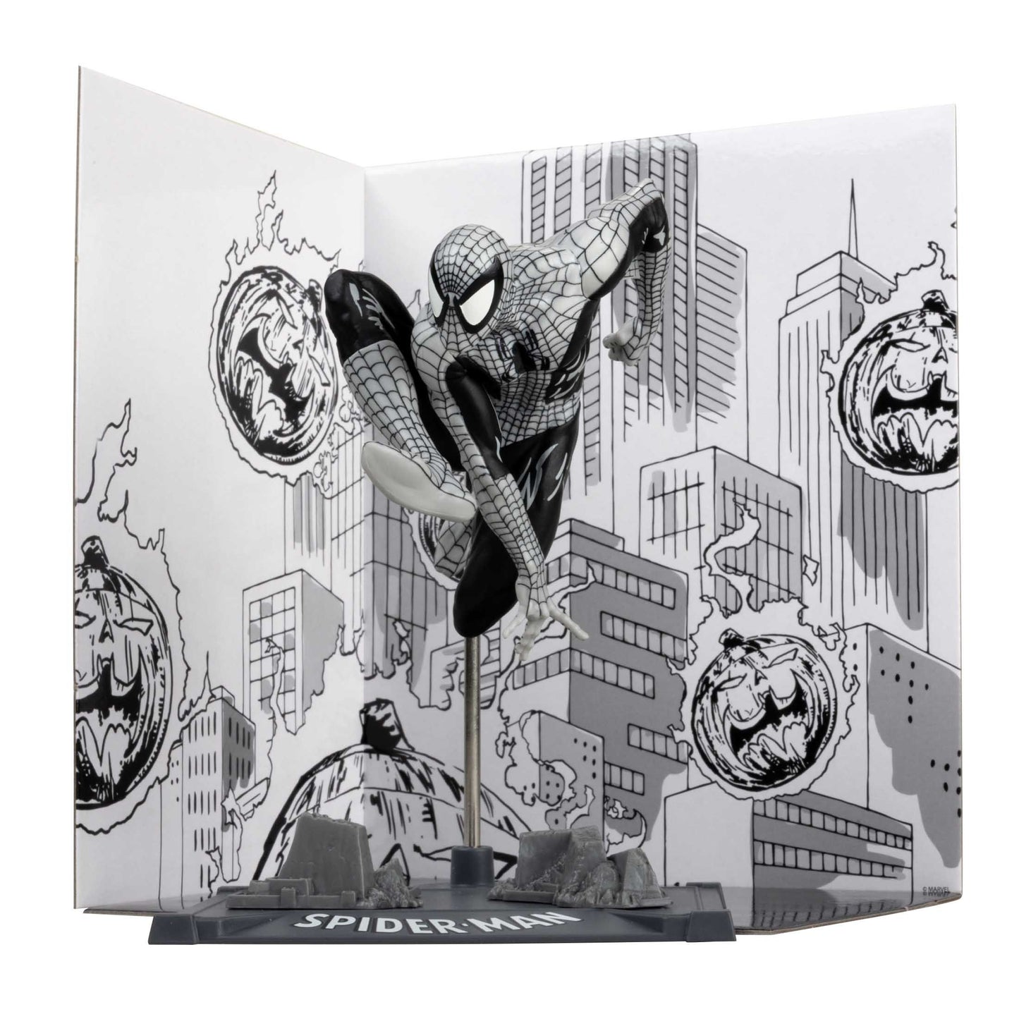 Spider-Man Line-Art (Spider-Man #6) Gold Label 1/10th Scale Posed Figure