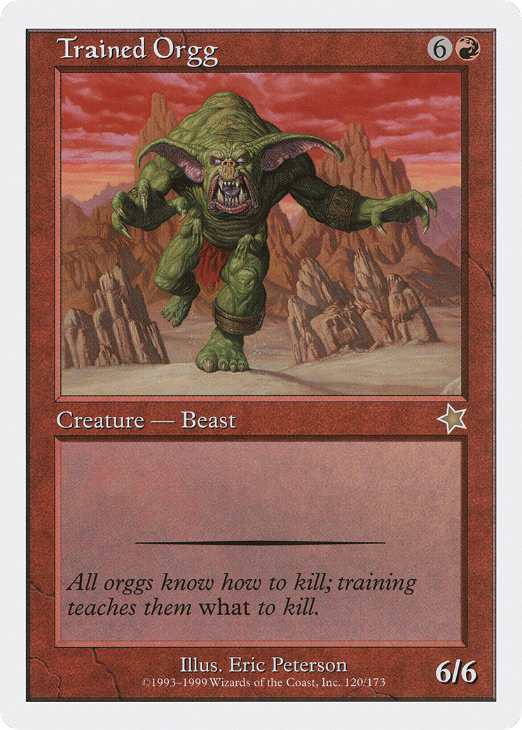 Trained Orgg (S99-120) - Starter 1999
