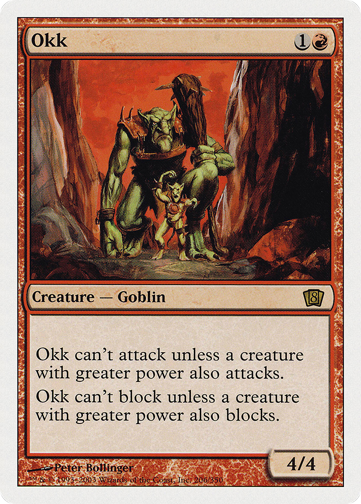 Okk (8ED-206) - 8th Edition Foil