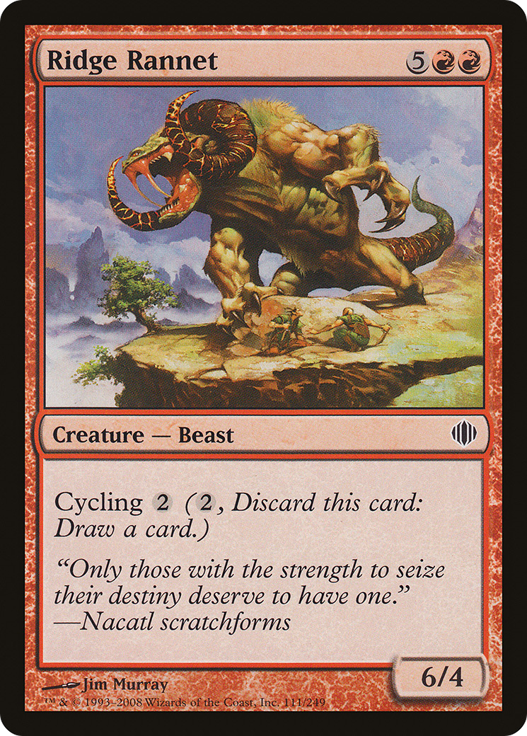 Ridge Rannet (ALA-111) - Shards of Alara Foil