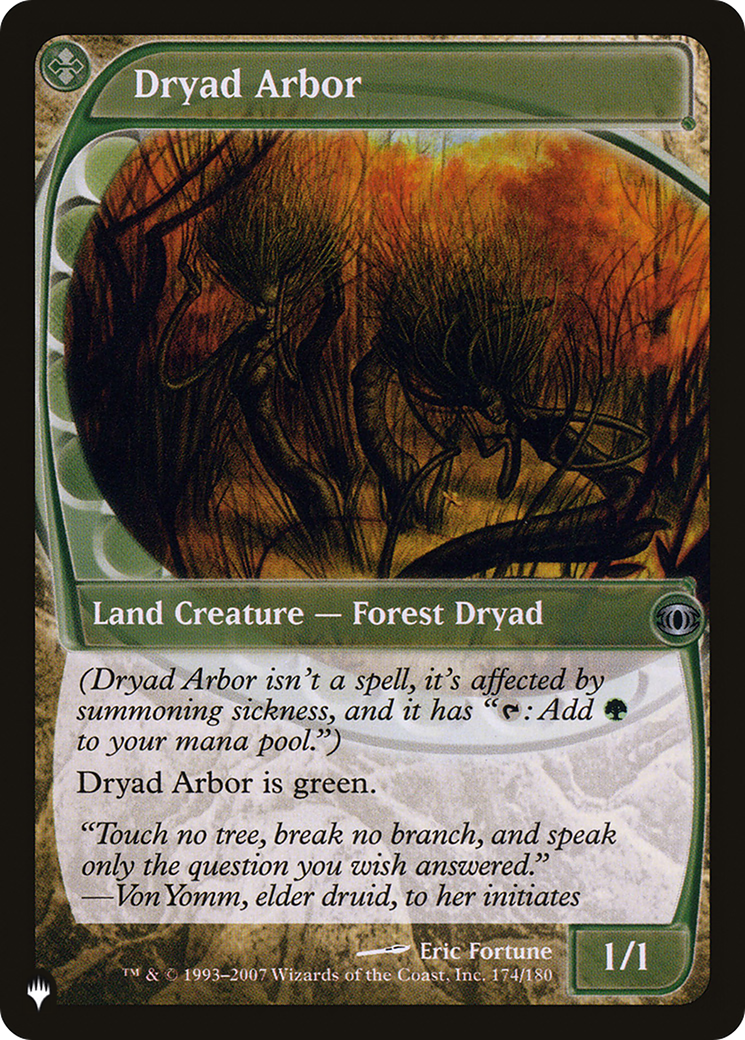 Dryad Arbor (LIST-174/180) - The List