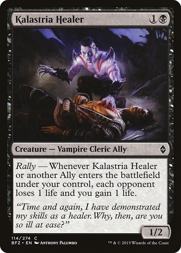 Kalastria Healer (BFZ-114) - Battle for Zendikar