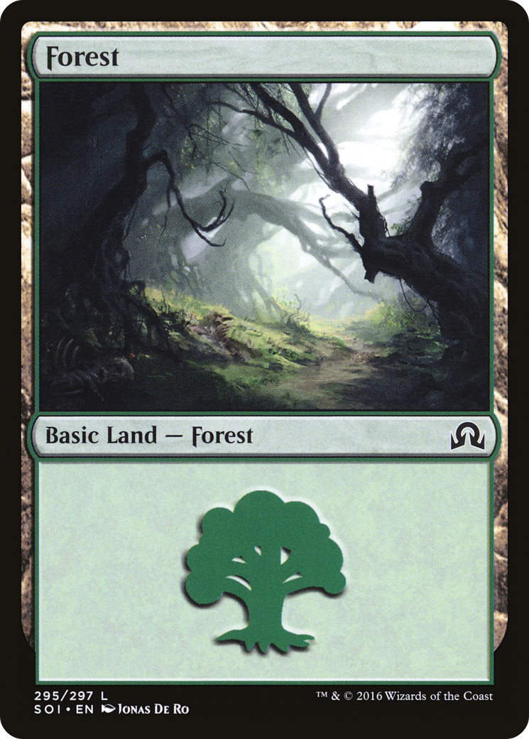 Forest (295) (SOI-295) - Shadows over Innistrad