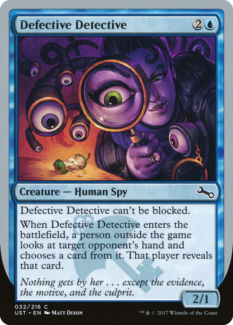 Defective Detective (UST-032) - Unstable Foil