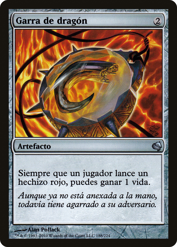 Dragon's Claw (Spanish) - "Garra de dragon" (PS11-188) - Salvat 2011