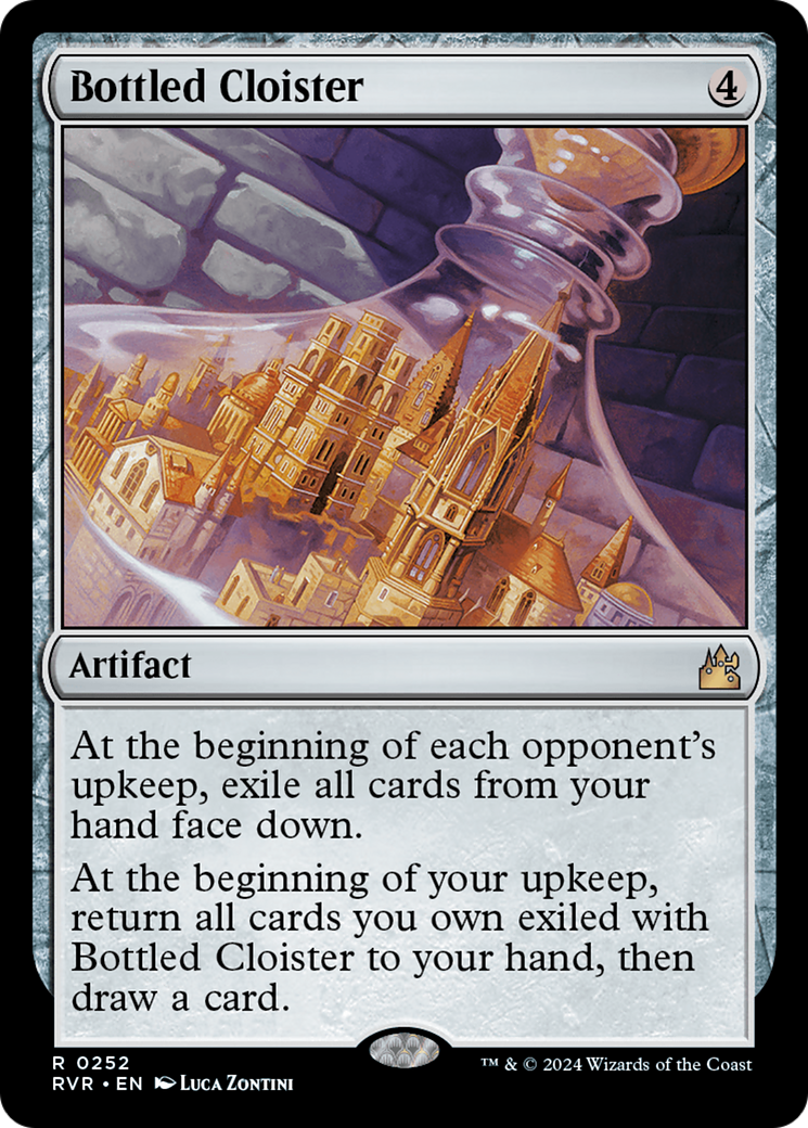 Bottled Cloister (RVR-252) - Ravnica Remastered Foil