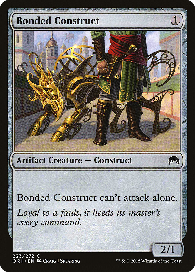 Bonded Construct (ORI-223) - Magic Origins Foil