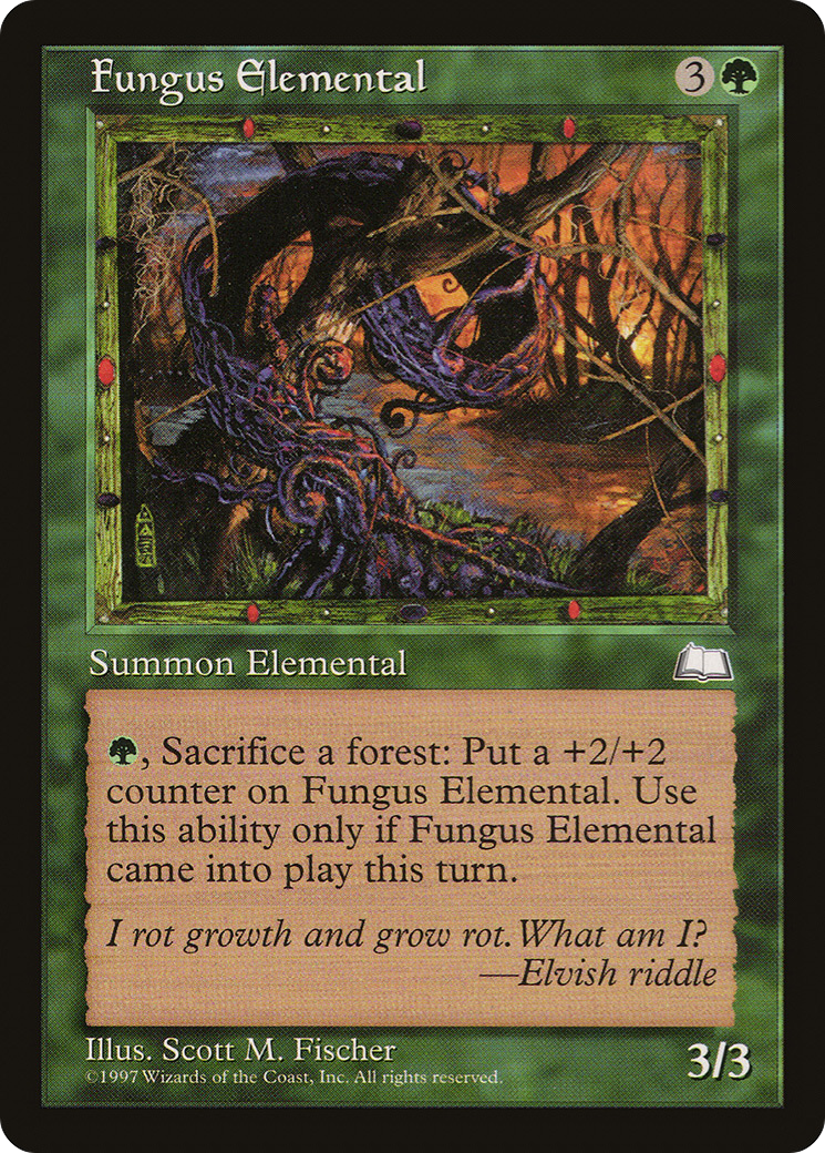 Fungus Elemental (WTH-) - Weatherlight