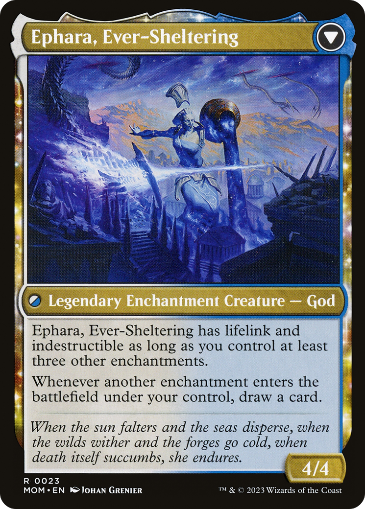 Invasion of Theros (MOM-023) - March of the Machine: (enchantment) Foil
