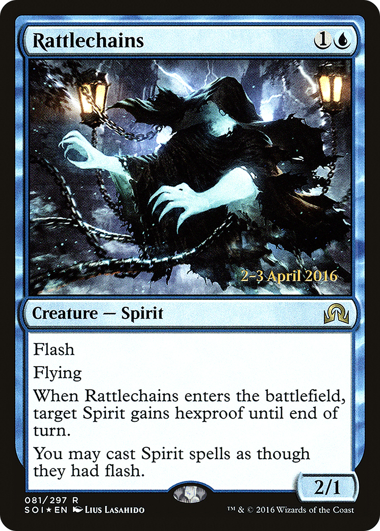 Rattlechains (PRE-081) - Shadows over Innistrad Promos Foil
