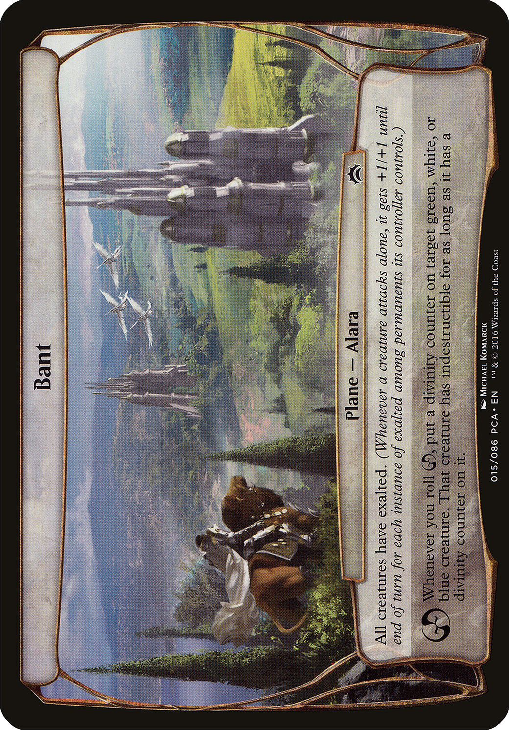 Bant (Planechase Anthology) (OVER-) - Planechase Anthology Planes