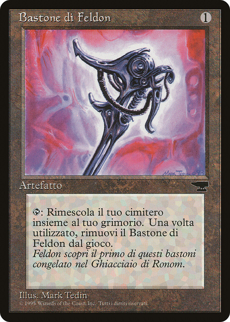 Feldon's Cane (Italian) - "Bastone di Feldon" (REN-) - Rinascimento