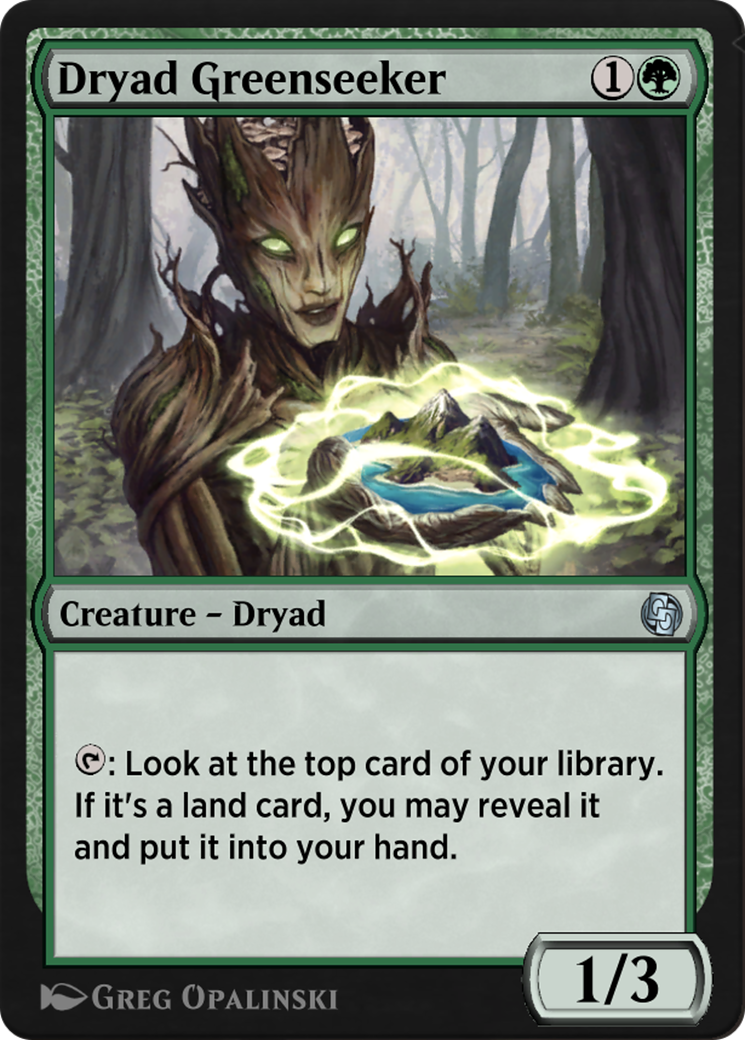 Dryad Greenseeker (AJMP-178) - Jumpstart Arena Exclusives