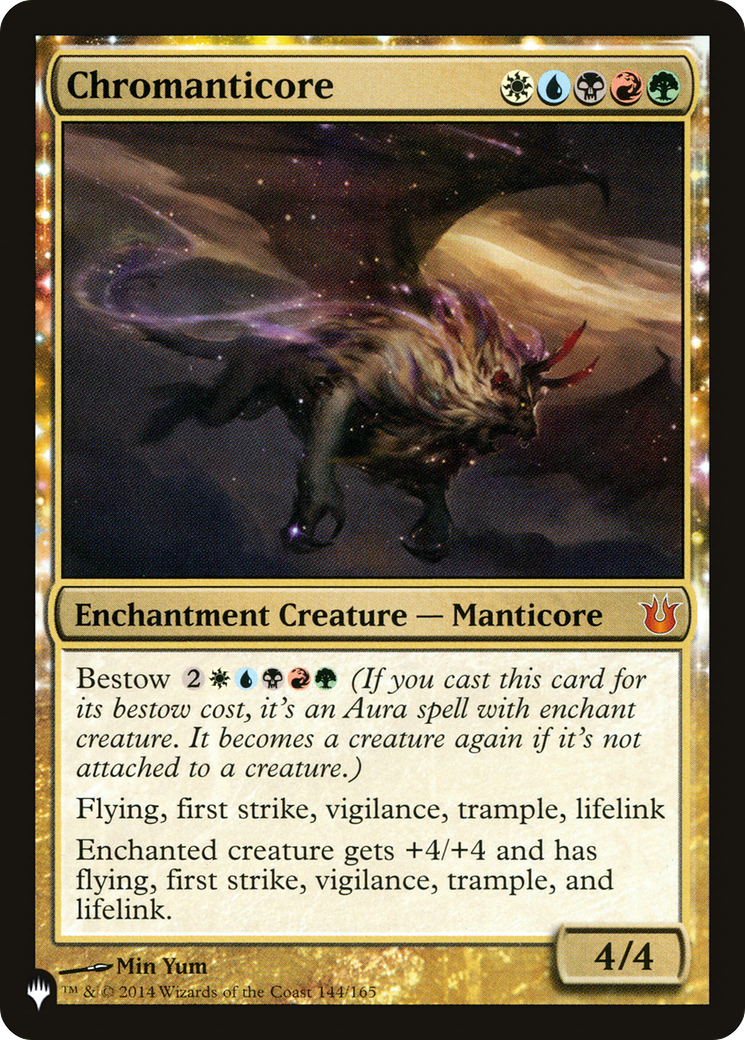 Chromanticore (LIST-144/165) - The List: (enchantment)