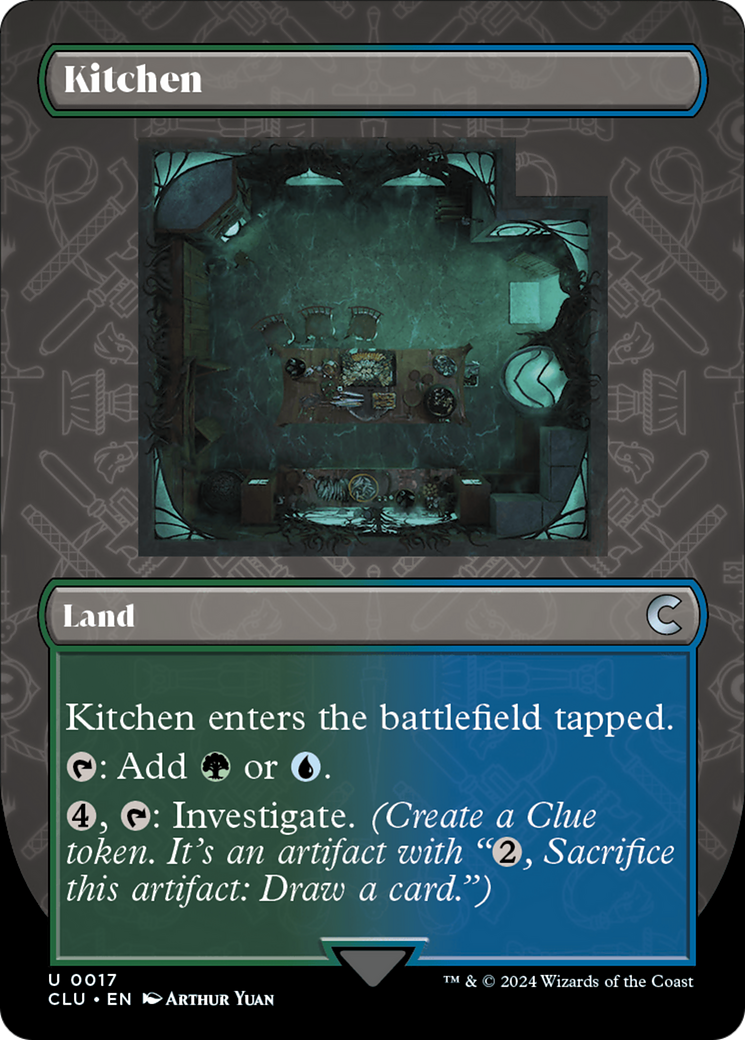Kitchen (Borderless) (CLU-017) - Ravnica: Clue Edition (Borderless)