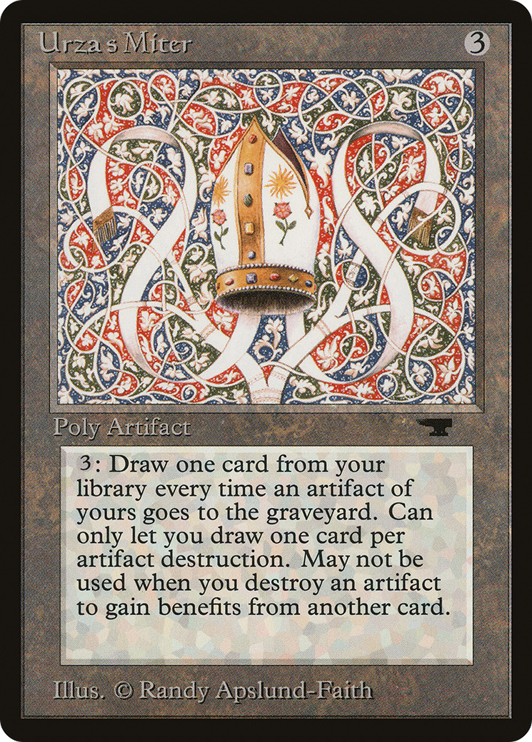 Urza's Miter (ATQ-) - Antiquities