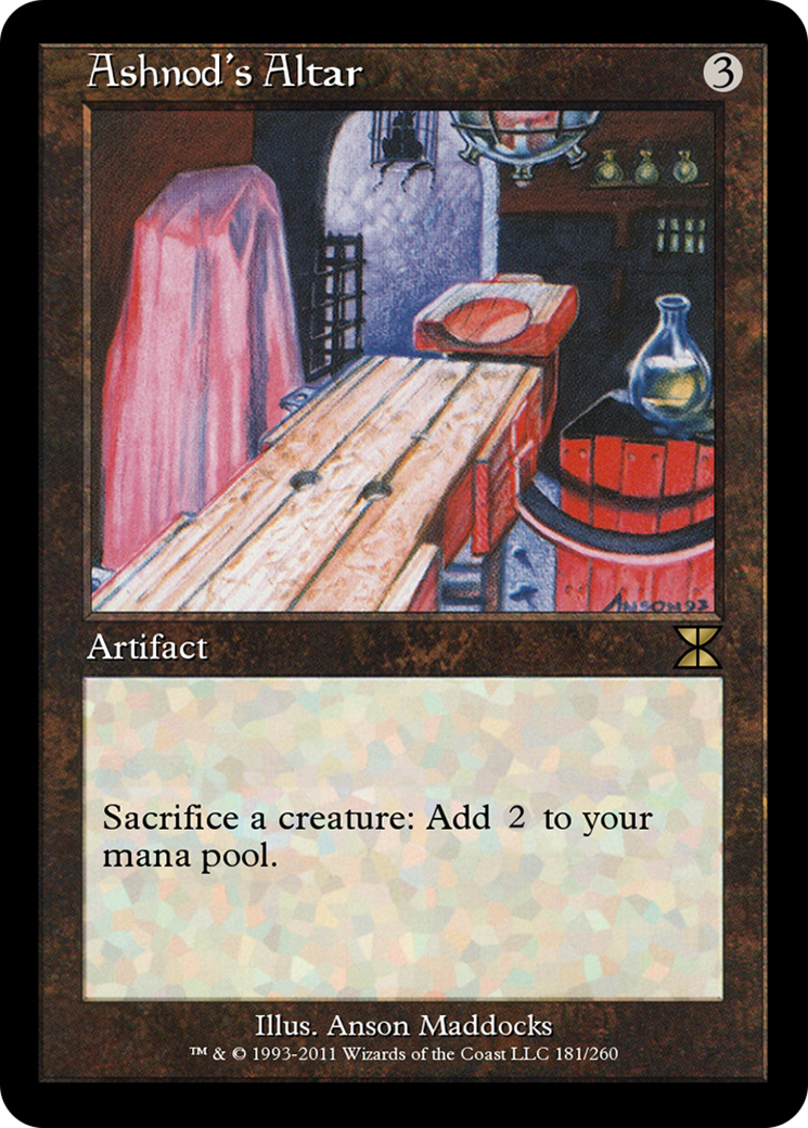 Ashnod's Altar (ME4-181) - Masters Edition IV Foil