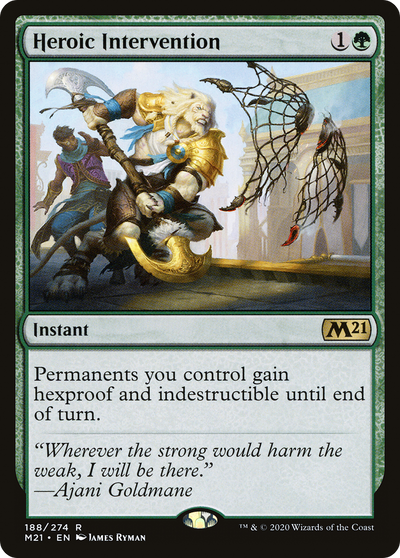 Heroic Intervention (M21-188) - Core Set 2021