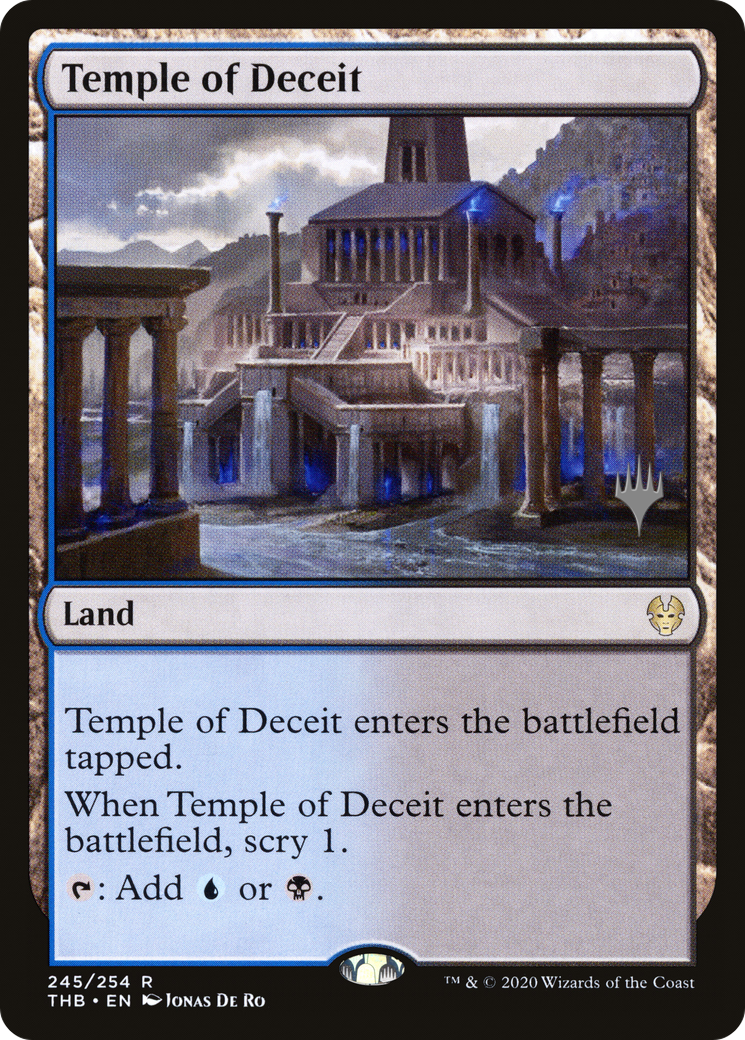 Temple of Deceit (PPTHB-245) - Theros Beyond Death Promos Foil
