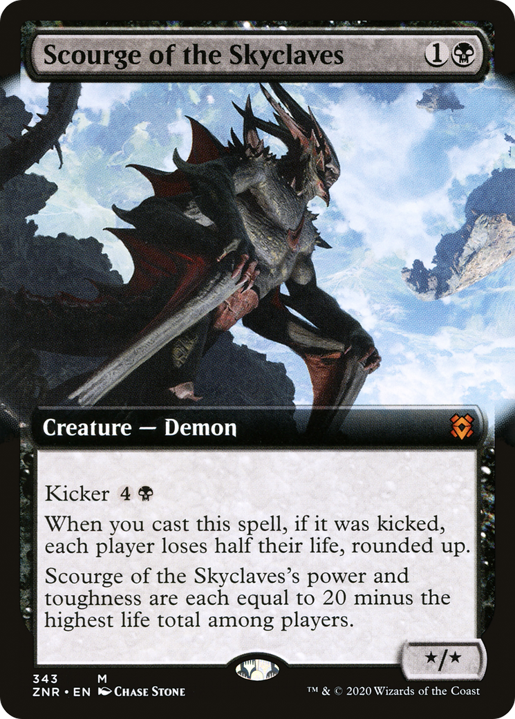 Scourge of the Skyclaves (Extended Art) (ZNR-343) - Zendikar Rising: (Extended Art)