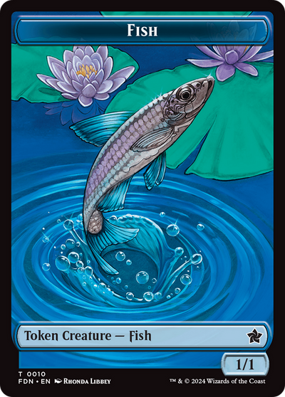 Fish (TFDN-010) - Foundations Tokens Foil