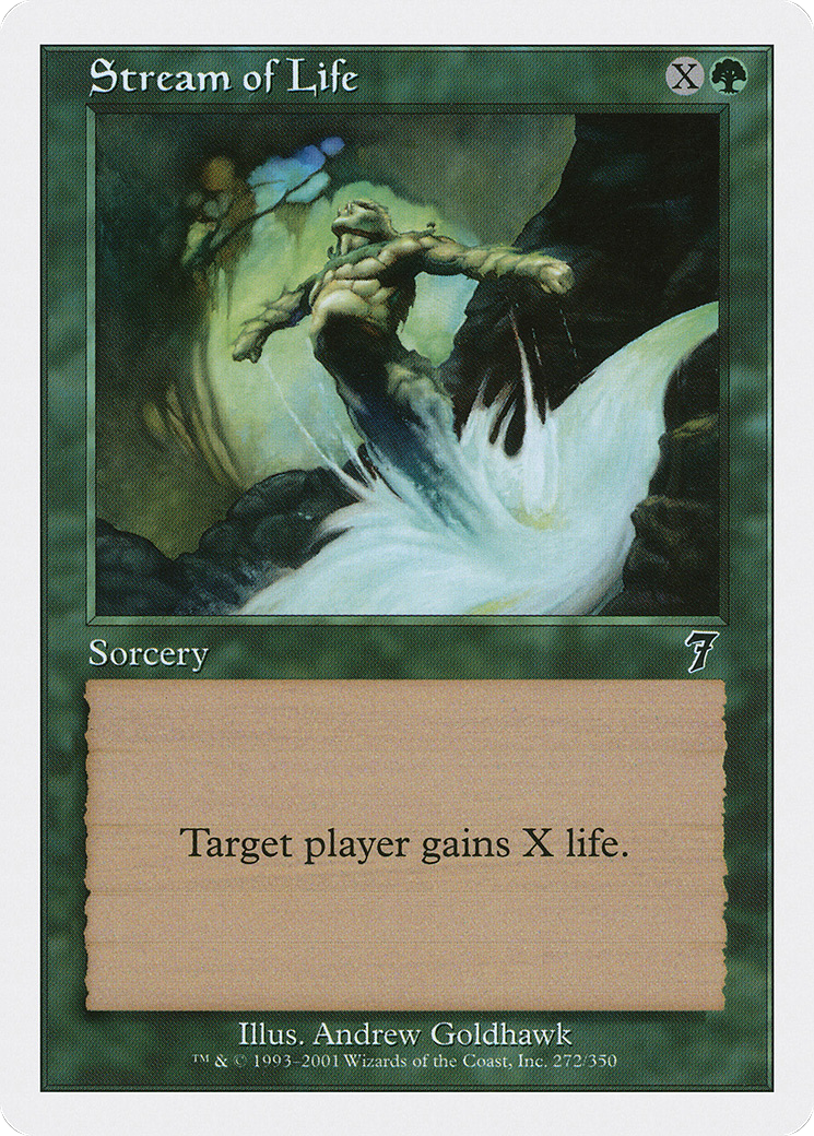 Stream of Life (7ED-272) - 7th Edition Foil