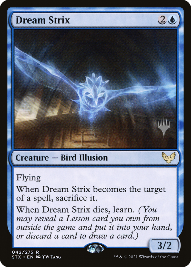 Dream Strix (PPSTX-42P) - Strixhaven: School of Mages Promos