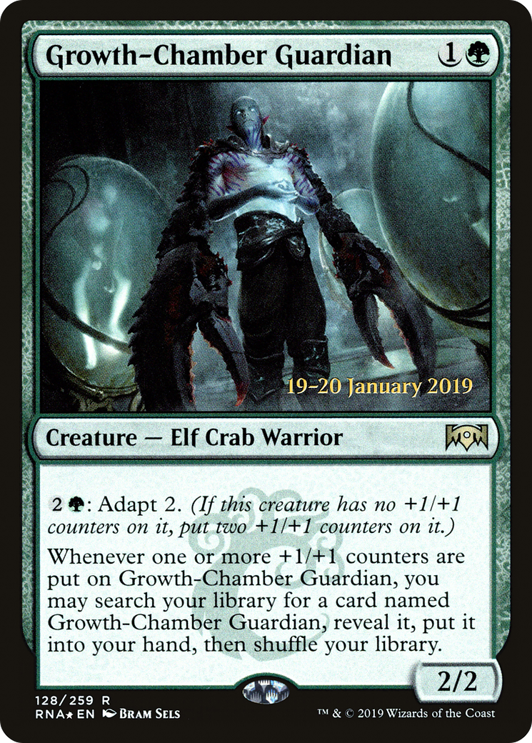 Growth-Chamber Guardian (PRE-128) - Ravnica Allegiance Promos Foil
