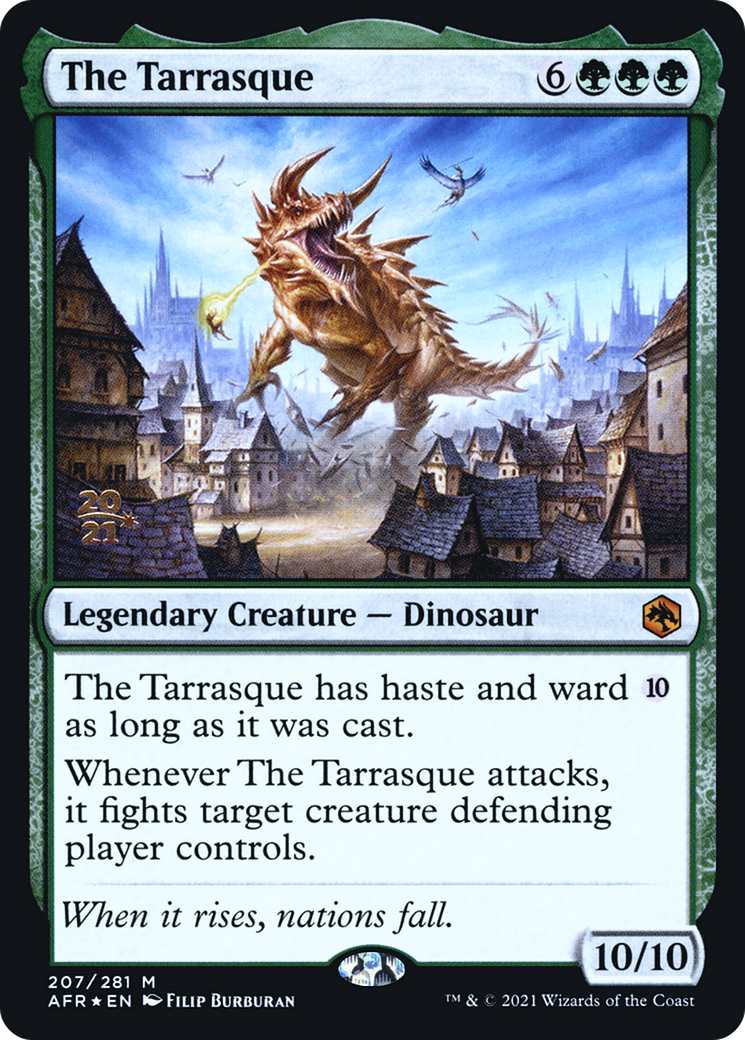 The Tarrasque (PRE-207) - Adventures in the Forgotten Realms Promos Foil