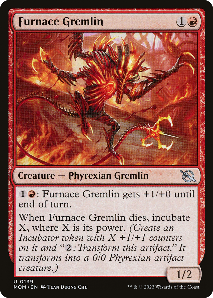 Furnace Gremlin (MOM-139) - March of the Machine Foil