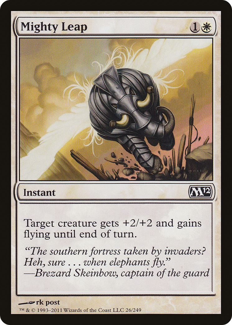 Mighty Leap (M12-026) - Magic 2012