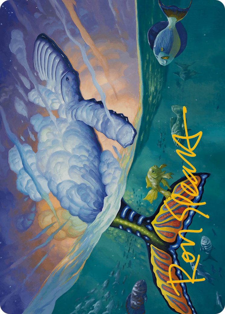 Dreamtide Whale // Dreamtide Whale (AMH3-002) - Modern Horizons 3 Art Series (Borderless)
