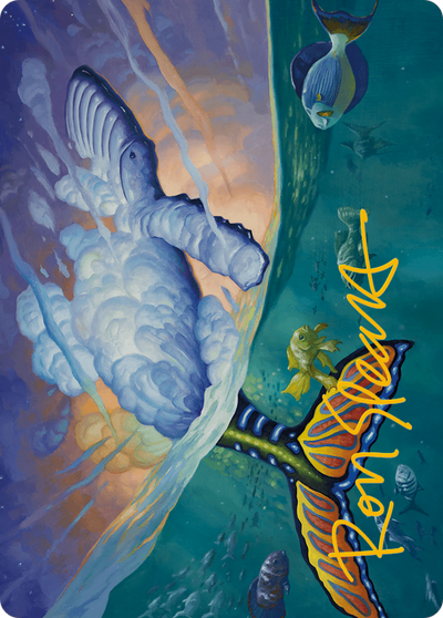 Dreamtide Whale // Dreamtide Whale (AMH3-002) - Modern Horizons 3 Art Series (Borderless) Foil
