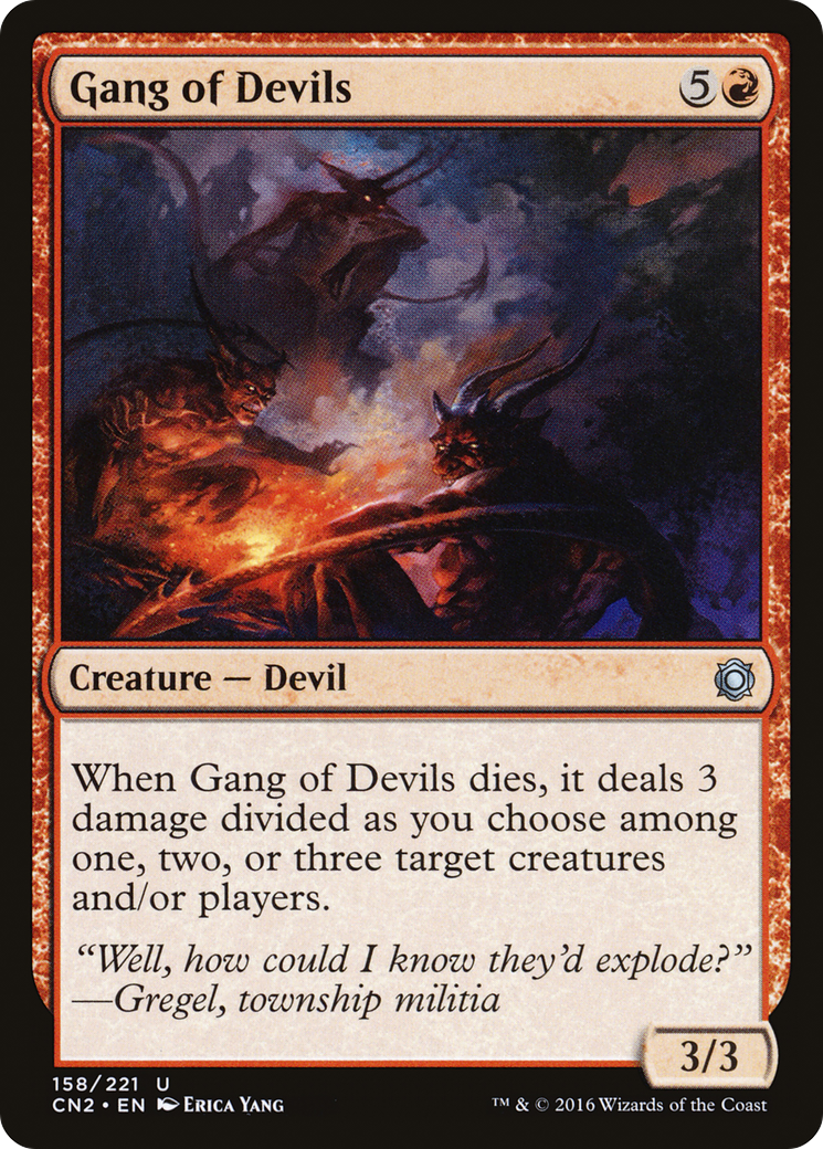 Gang of Devils (CN2-158) - Conspiracy: Take the Crown Foil