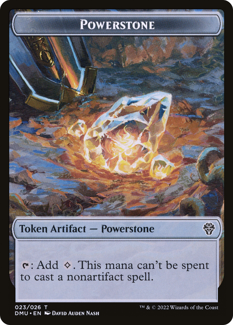 Powerstone Token (DMU-023) - Dominaria United Tokens