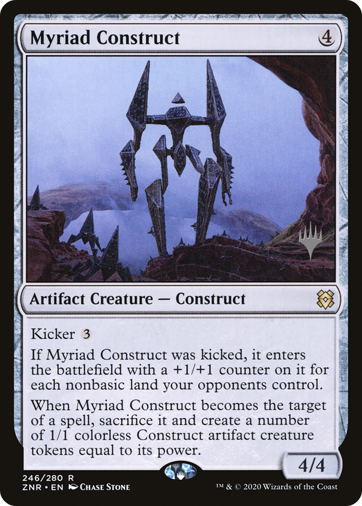 Myriad Construct (PPZNR-246) - Zendikar Rising Promos